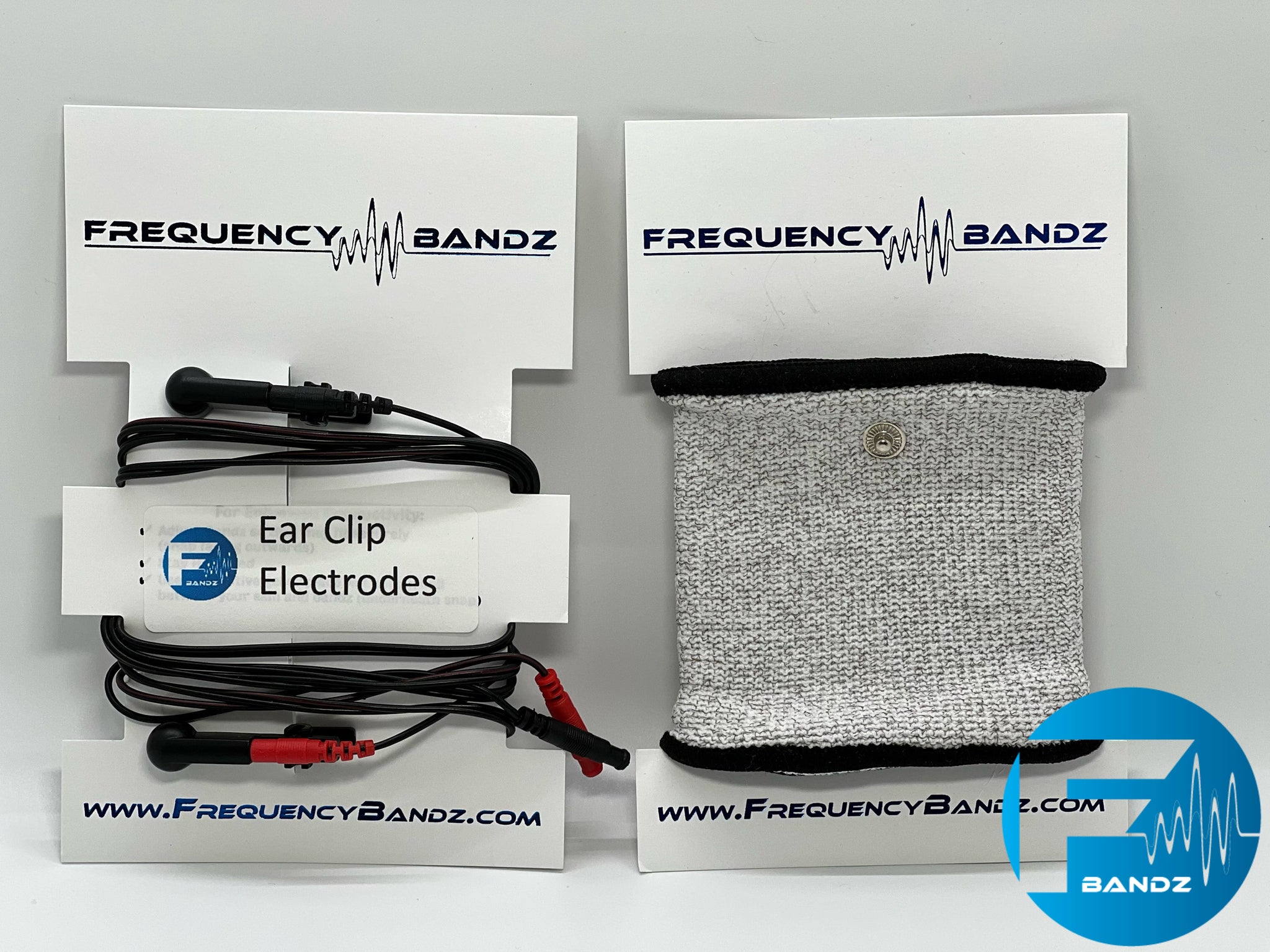 estético casado Volver a disparar Double Bundle: (Ear Clip Electrodes & Triple Conductive Wristcuffs) –  Frequency Bandz